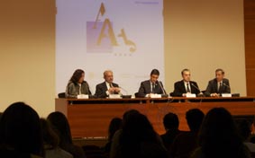 Moment de la inauguració.
